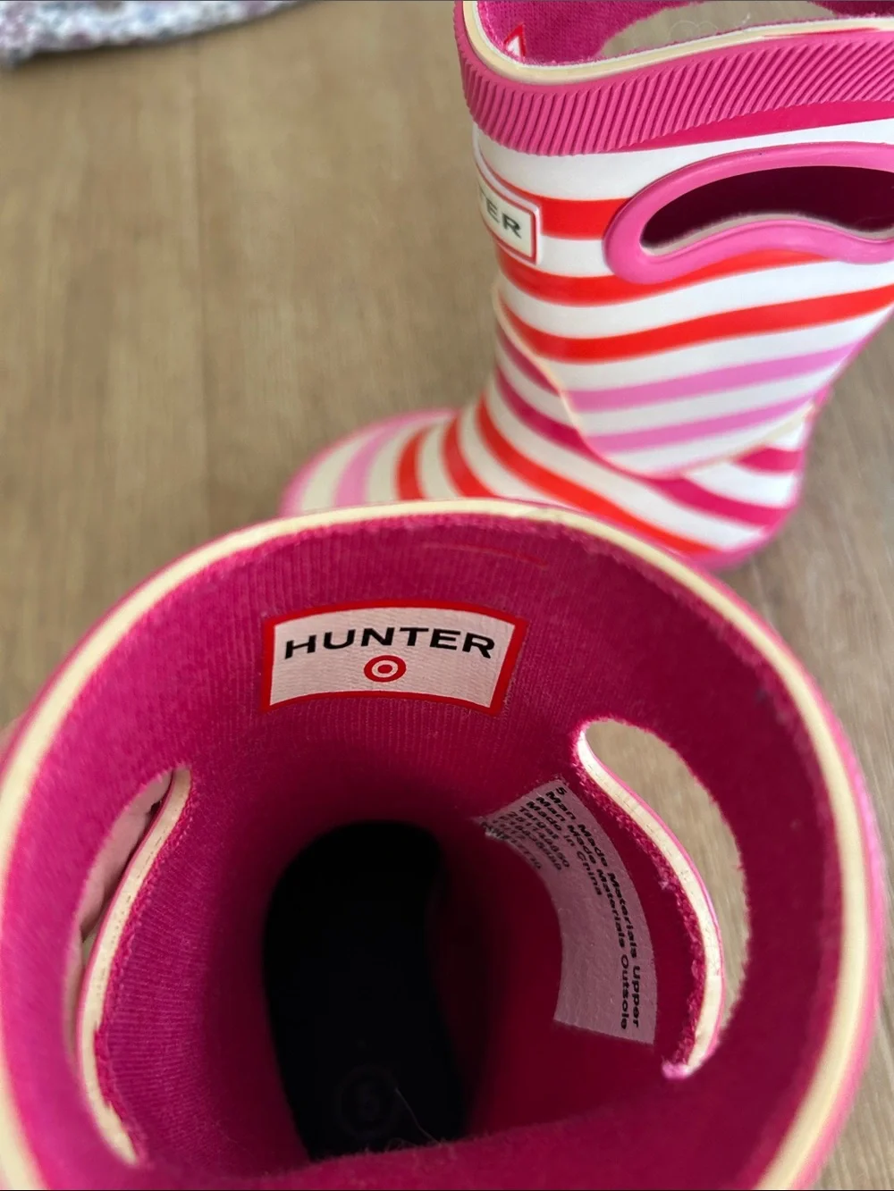 Hunter boots toddler 5